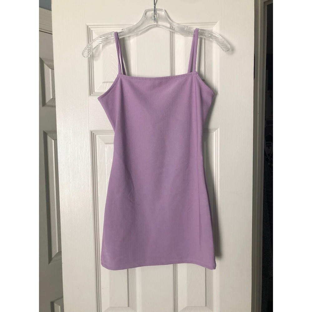 Revolve Lovers + Friends Sz Small Lavender Mini Dress Sleeveless Bodycon Party